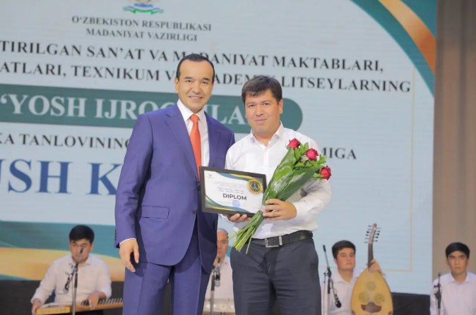 “Yosh ijrochilar” respublika tanlovi g'oliblari taqdirlandi